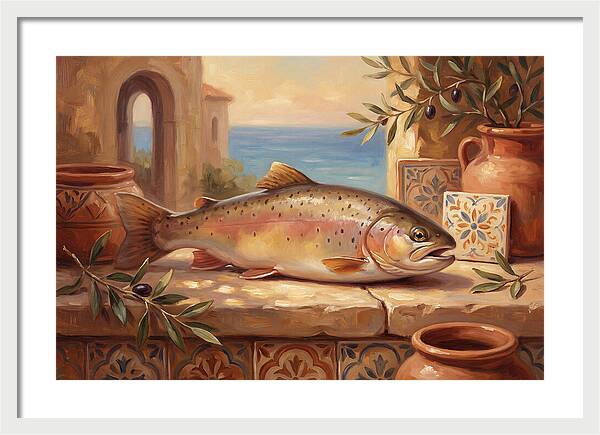Trout By The Mediterranean Sea