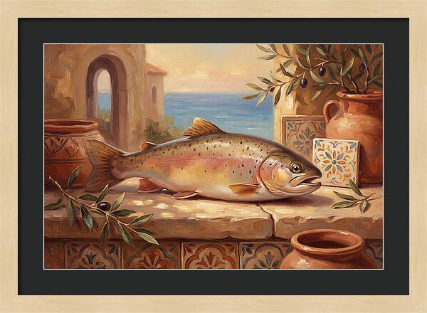 Trout By The Mediterranean Sea