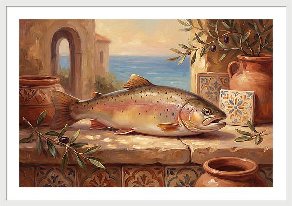 Trout By The Mediterranean Sea