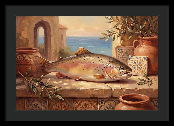 Trout By The Mediterranean Sea