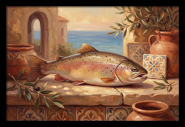 Trout By The Mediterranean Sea