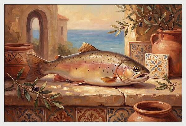 Trout By The Mediterranean Sea