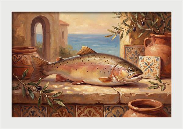 Trout By The Mediterranean Sea