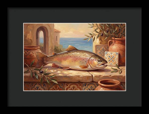 Trout By The Mediterranean Sea
