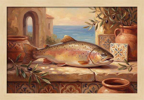 Trout By The Mediterranean Sea