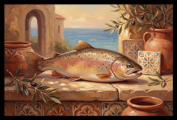 Trout By The Mediterranean Sea