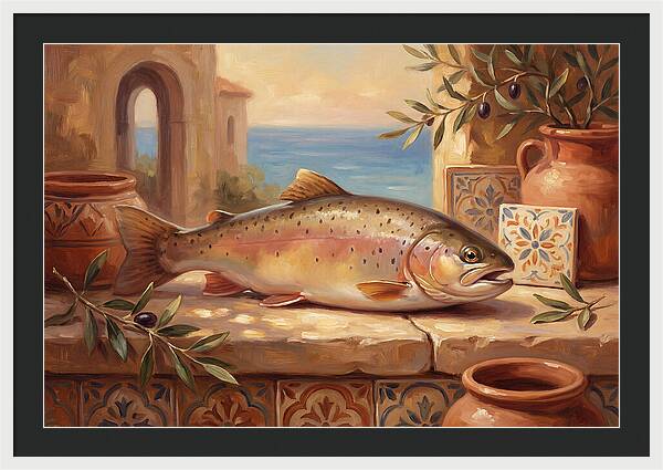 Trout By The Mediterranean Sea