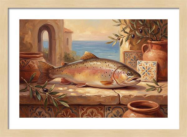 Trout By The Mediterranean Sea