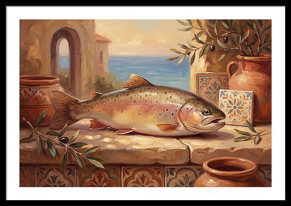 Trout By The Mediterranean Sea