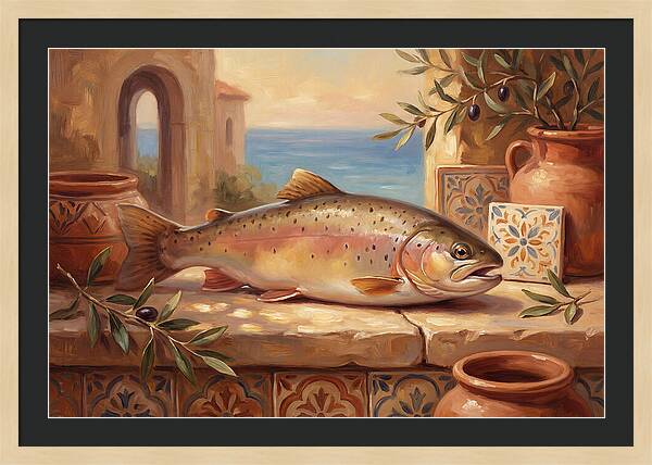 Trout By The Mediterranean Sea