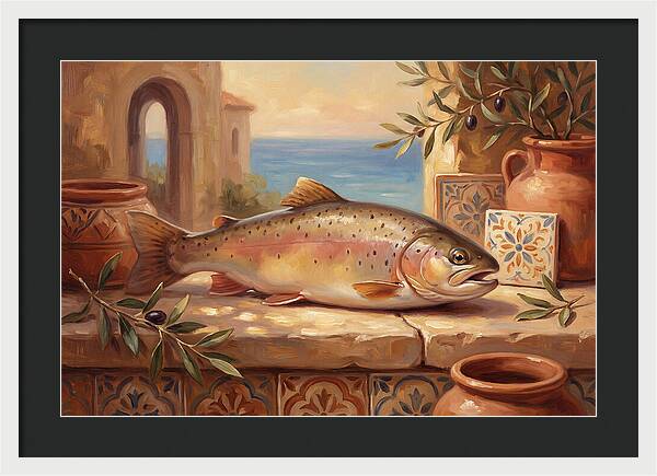 Trout By The Mediterranean Sea