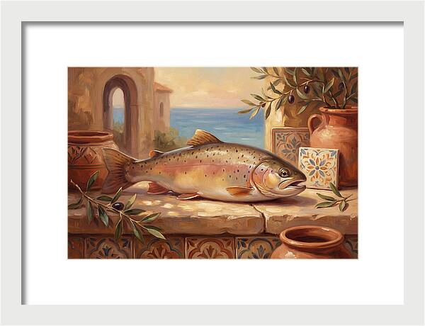 Trout By The Mediterranean Sea