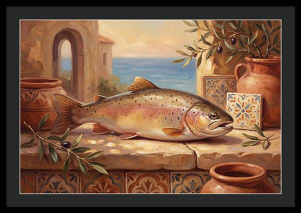 Trout By The Mediterranean Sea