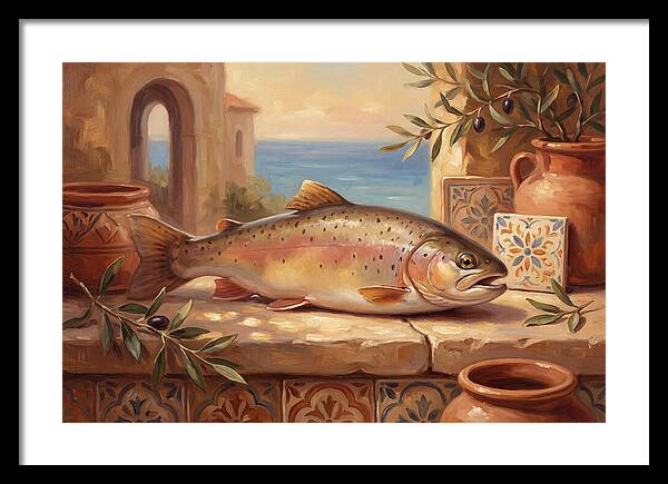 Trout By The Mediterranean Sea