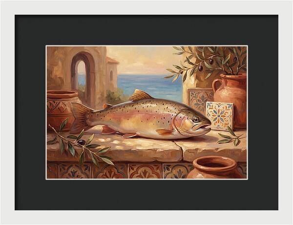 Trout By The Mediterranean Sea