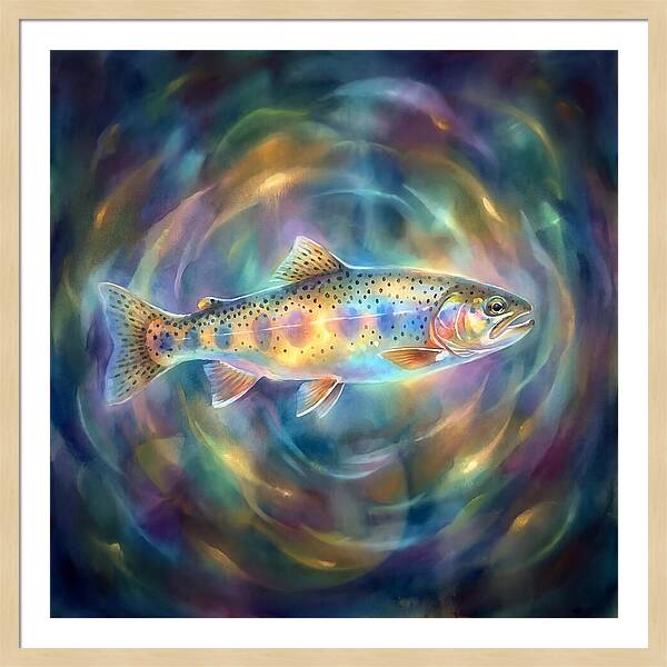 Trout In Motion