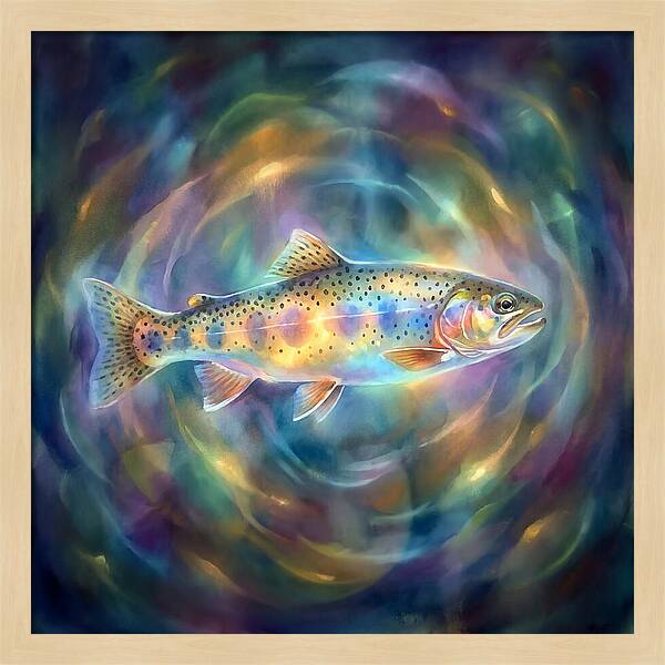 Trout In Motion