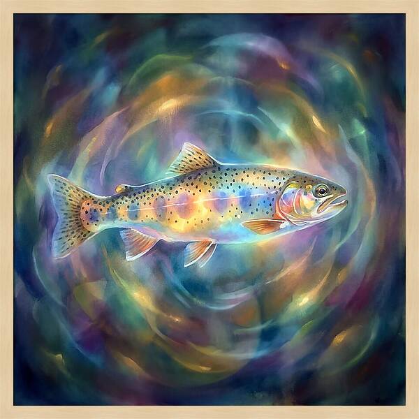 Trout In Motion