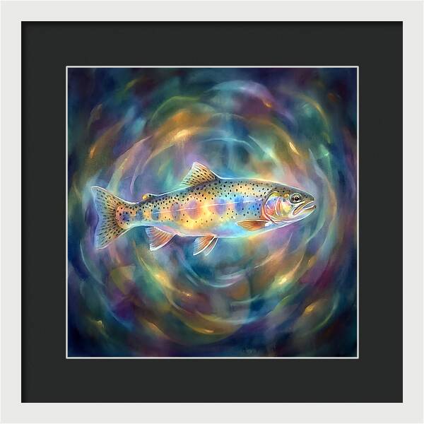 Trout In Motion