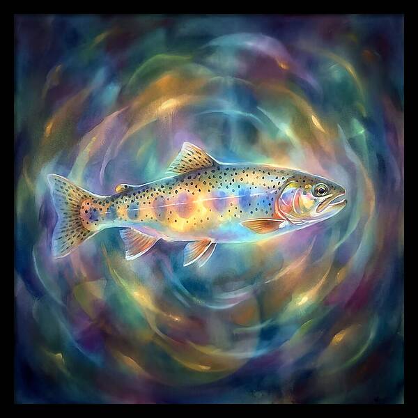 Trout In Motion