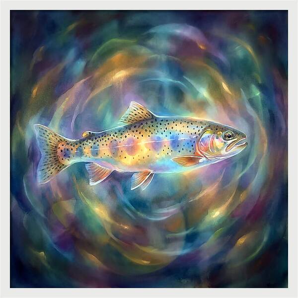 Trout In Motion