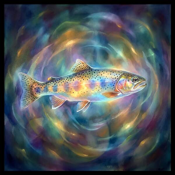 Trout In Motion