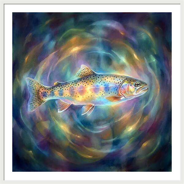 Trout In Motion