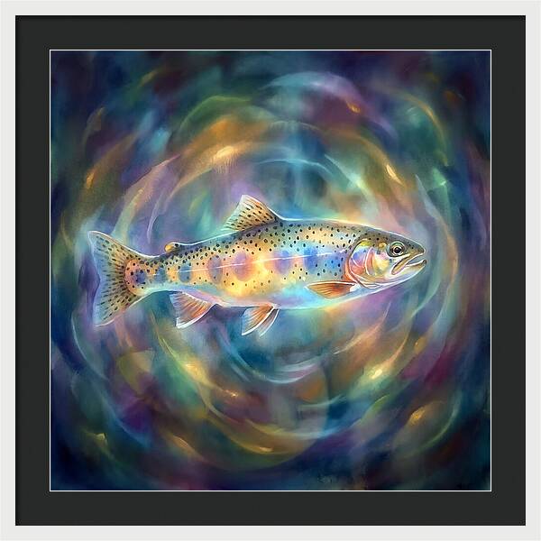 Trout In Motion