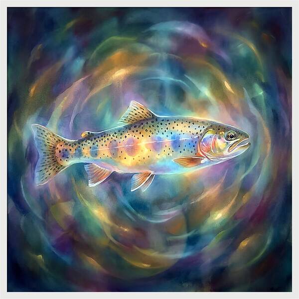 Trout In Motion