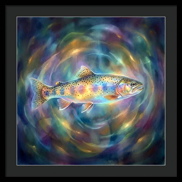 Trout In Motion
