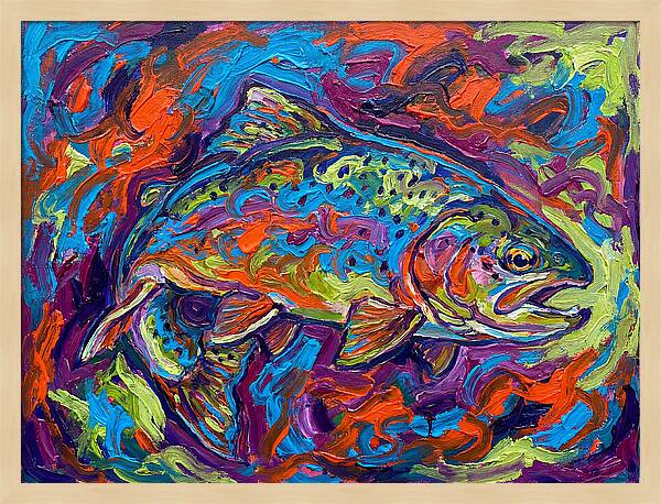 Trout In Vibrant Colors