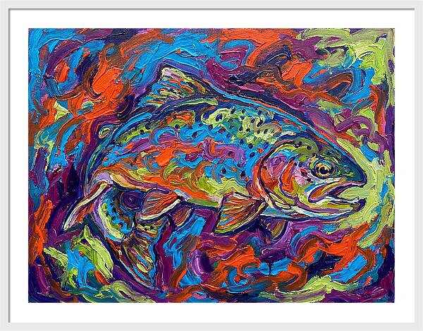 Trout In Vibrant Colors