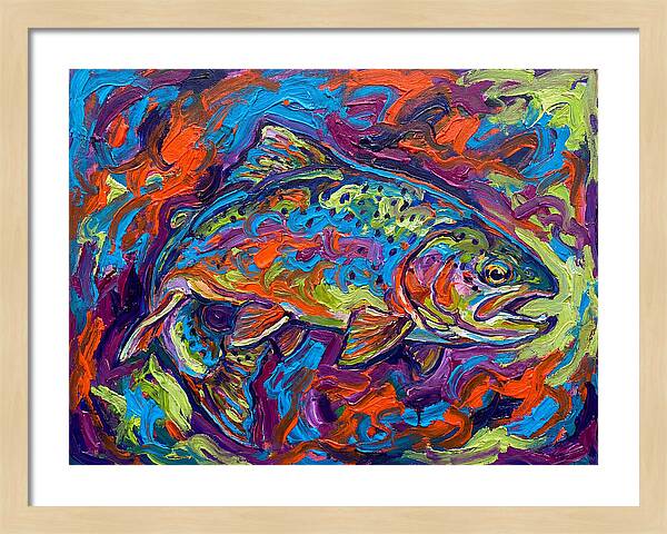 Trout In Vibrant Colors