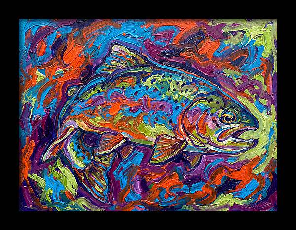 Trout In Vibrant Colors
