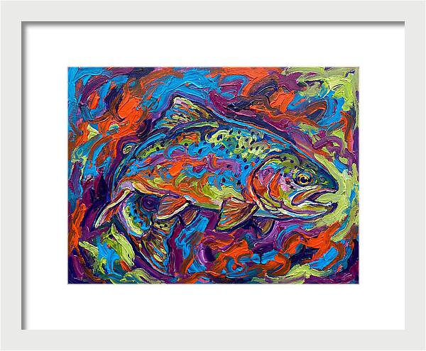 Trout In Vibrant Colors