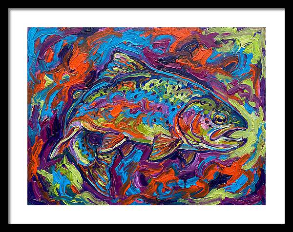 Trout In Vibrant Colors
