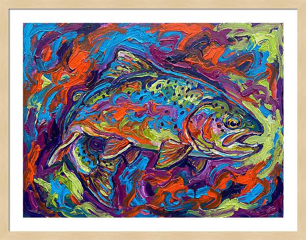 Trout In Vibrant Colors
