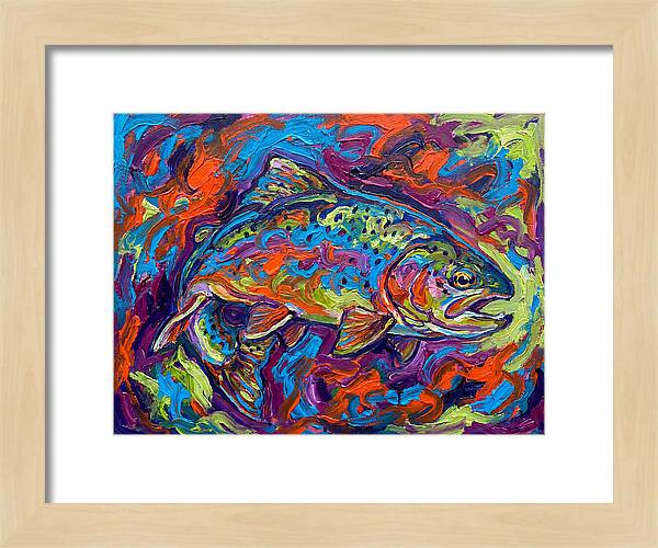 Trout In Vibrant Colors