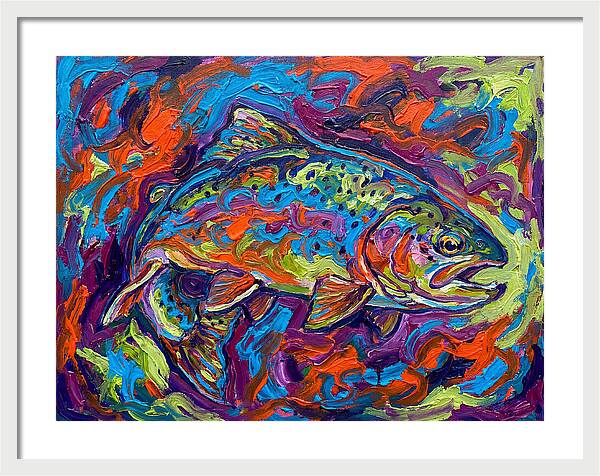 Trout In Vibrant Colors