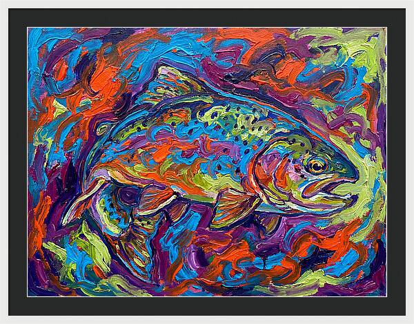 Trout In Vibrant Colors