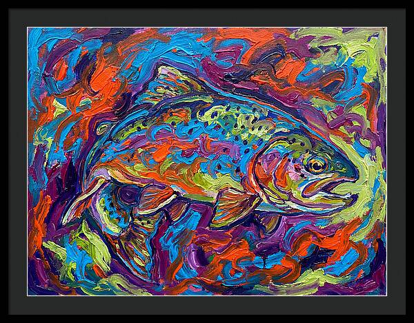 Trout In Vibrant Colors