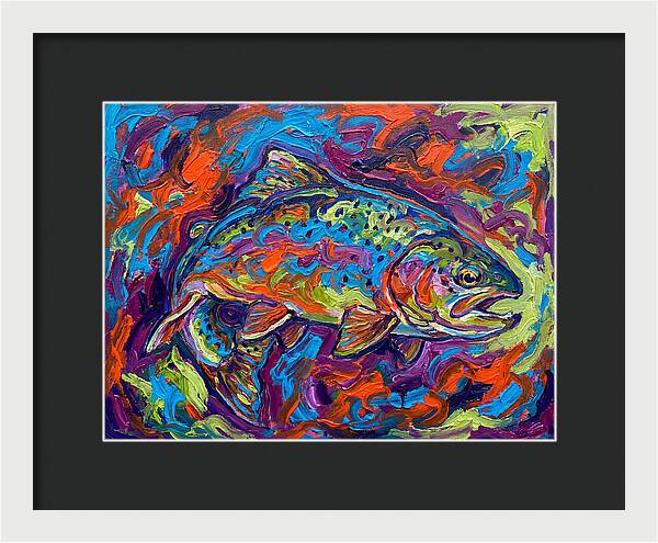 Trout In Vibrant Colors