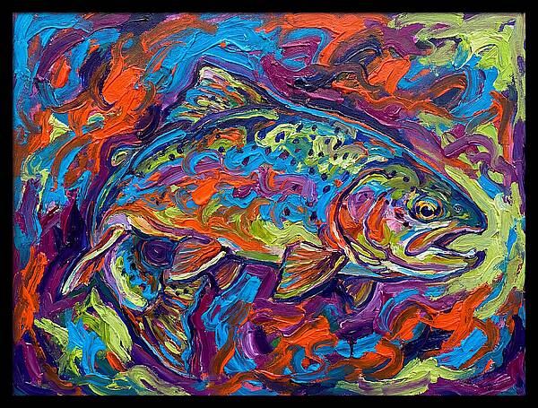 Trout In Vibrant Colors