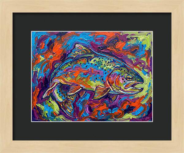 Trout In Vibrant Colors