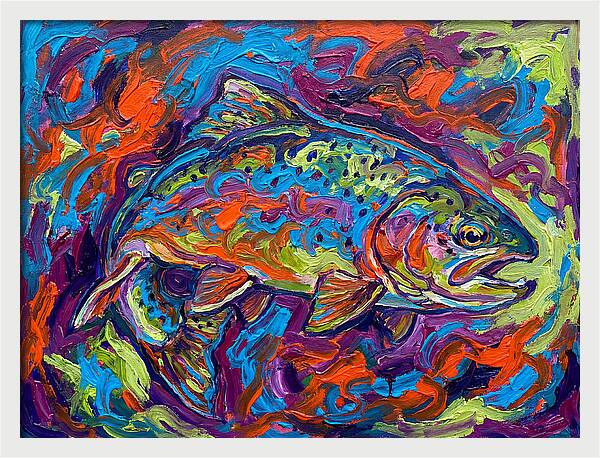 Trout In Vibrant Colors