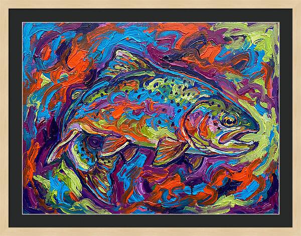 Trout In Vibrant Colors