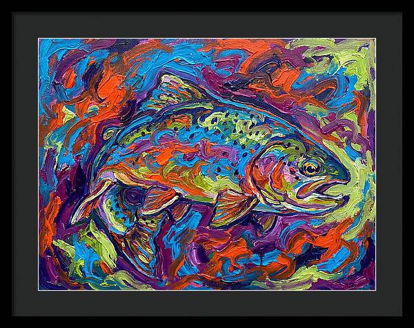 Trout In Vibrant Colors
