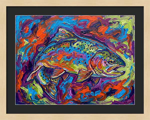 Trout In Vibrant Colors
