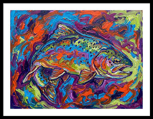 Trout In Vibrant Colors
