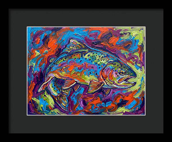 Trout In Vibrant Colors